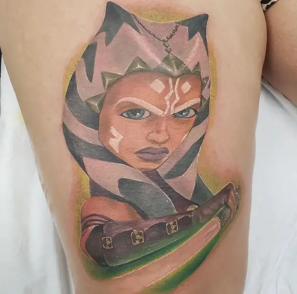 22 Creative Ideas of Ahsoka Tattoos Tattoo Twist