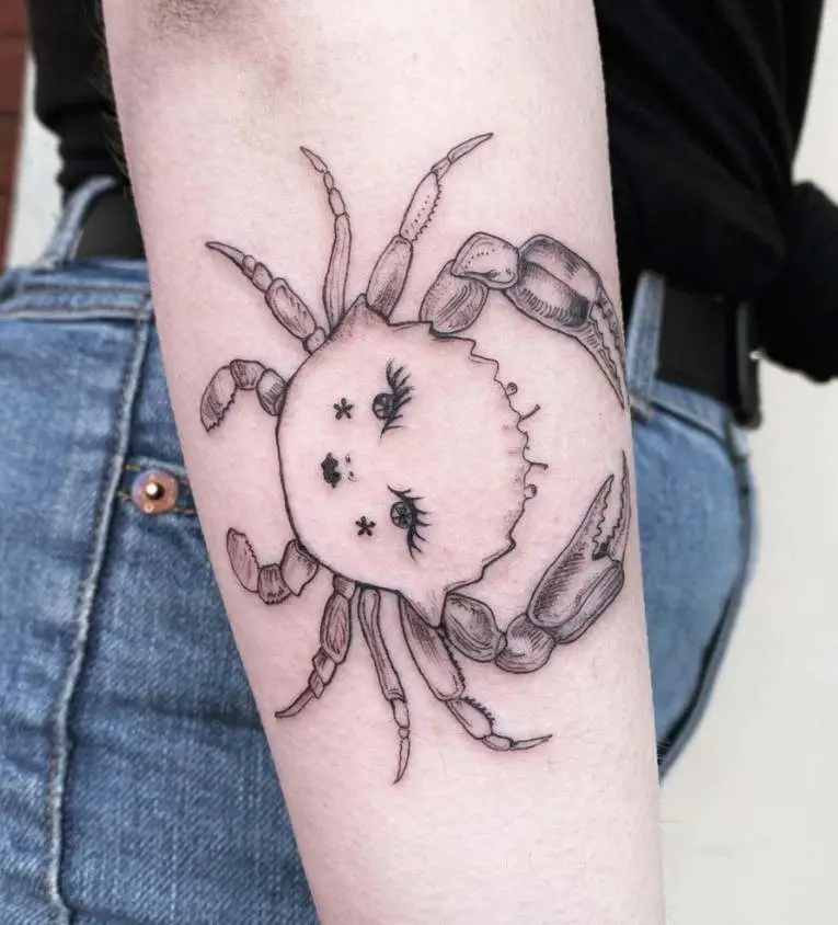 54 Best Crab Tattoo Designs For You - Tattoo Twist