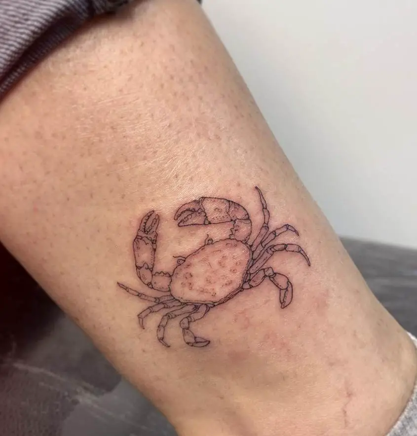 54 Best Crab Tattoo Designs For You Tattoo Twist