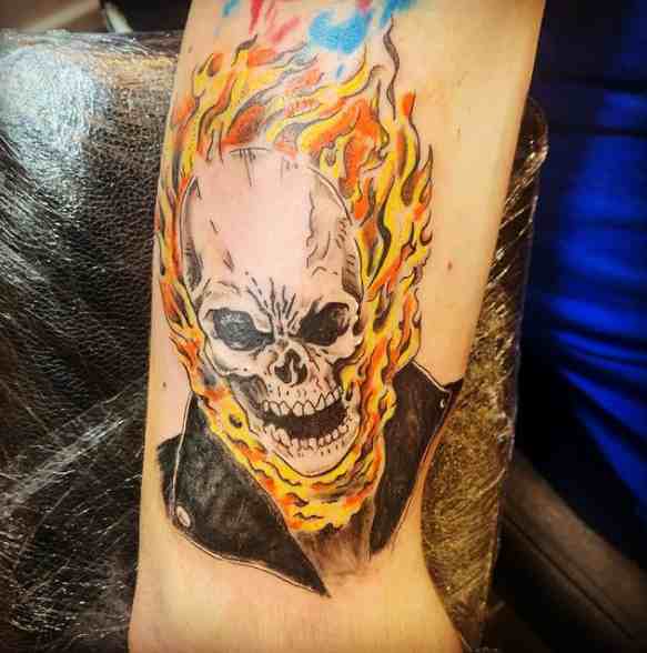 Top 10 Ghost Rider Tattoo Design Ideas Tattoo Twist