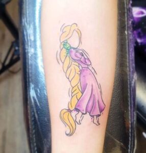 disney tangled tattoo