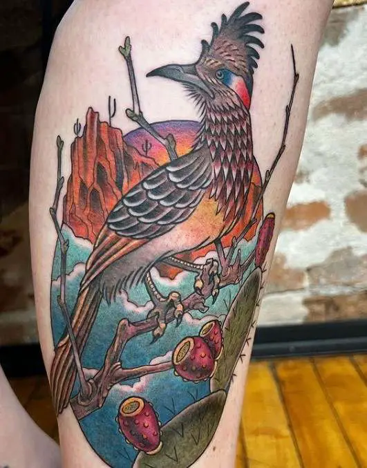 12 Roadrunner Tattoo Designs & Meaning Tattoo Twist