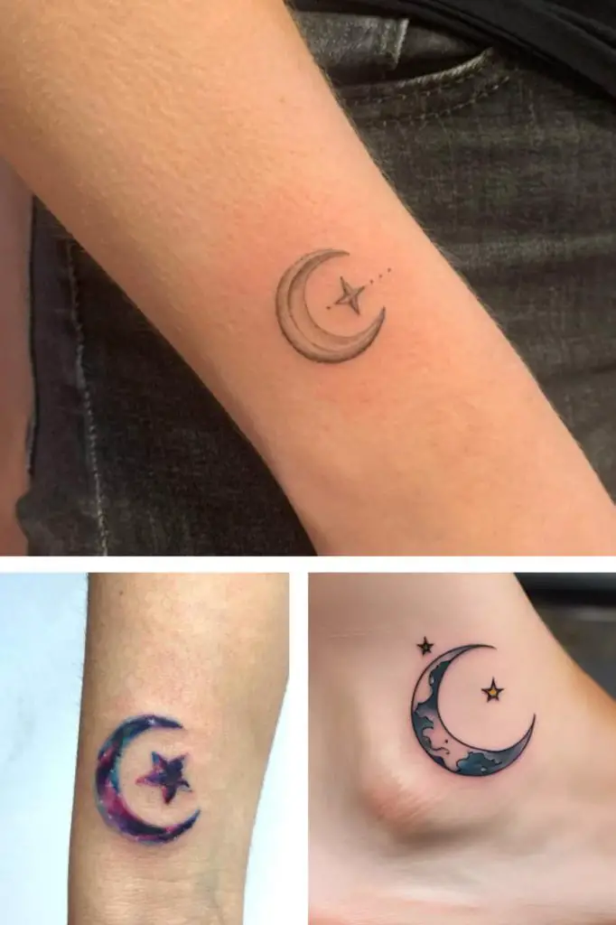 Crescent Moon and Stars