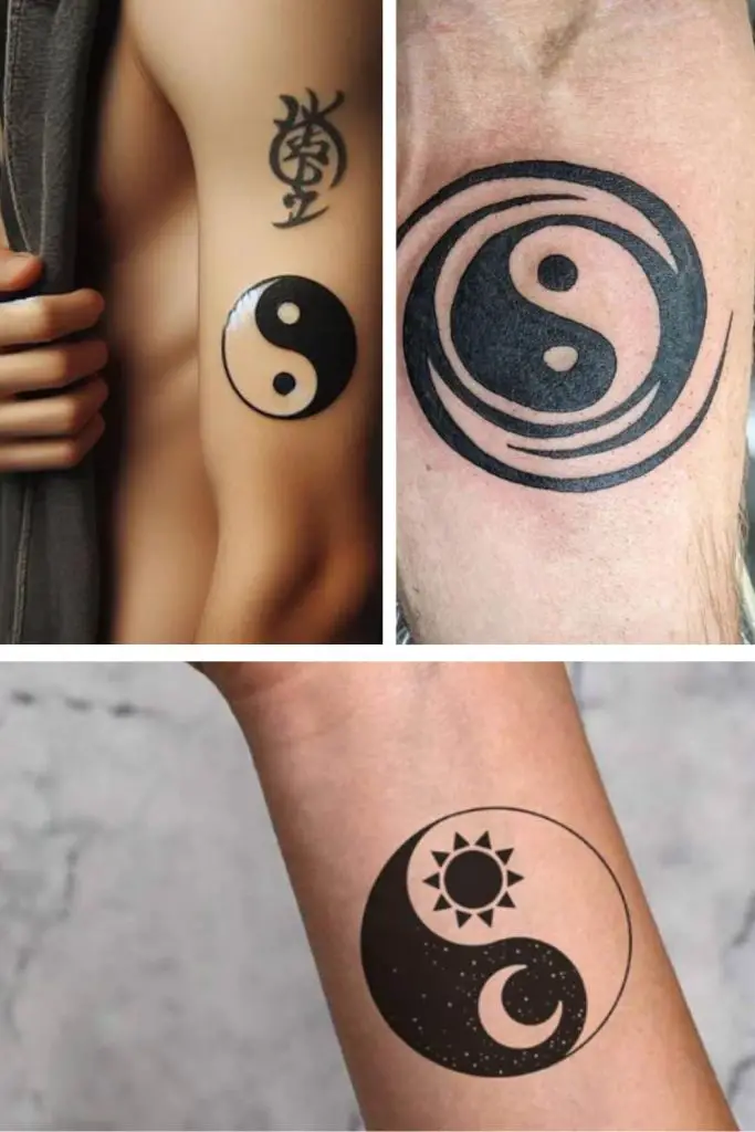 Yin-Yang Moon and Sun